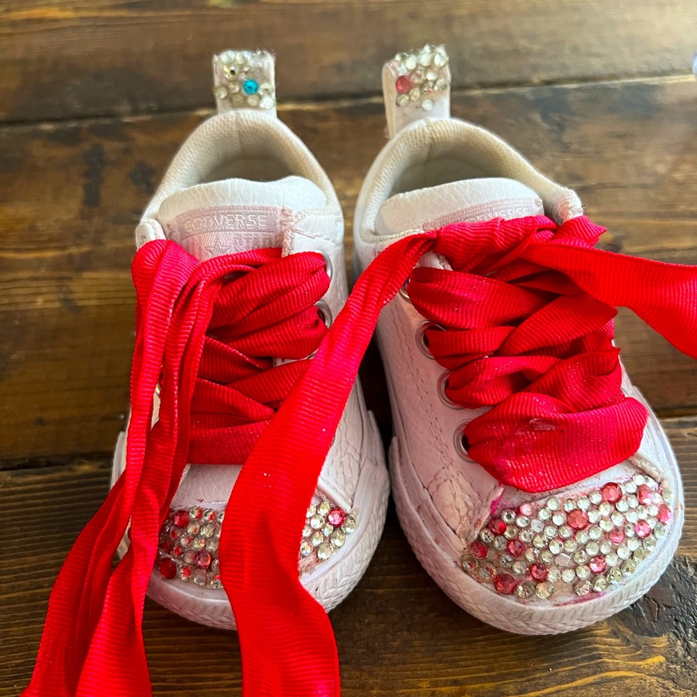 Converse blinged